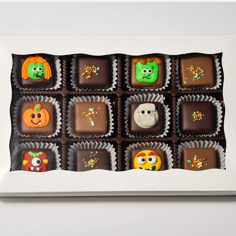 Halloween Chocolate Squares