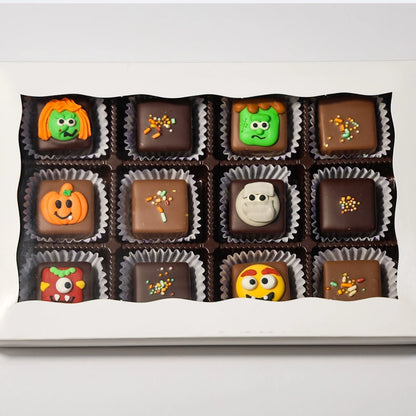 Halloween Chocolate Squares