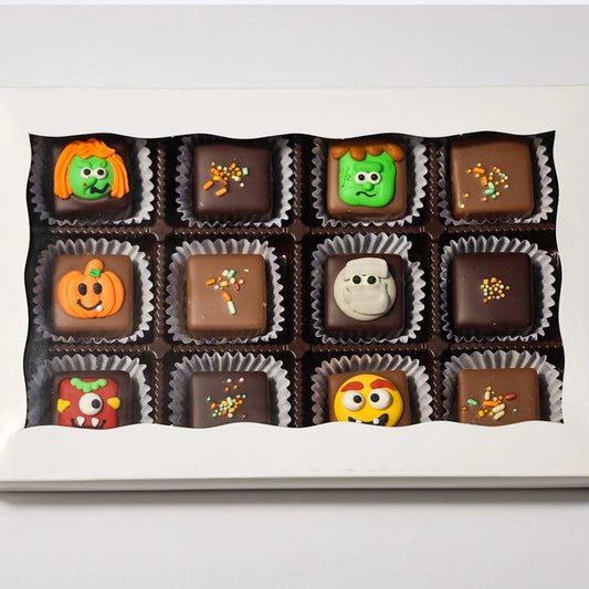Halloween Chocolate Squares