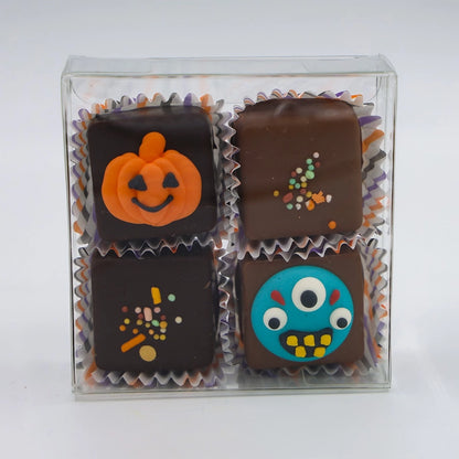 Halloween Chocolate Squares