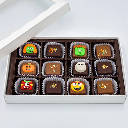 Halloween Chocolate Squares